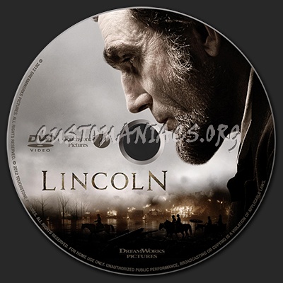 Lincoln dvd label