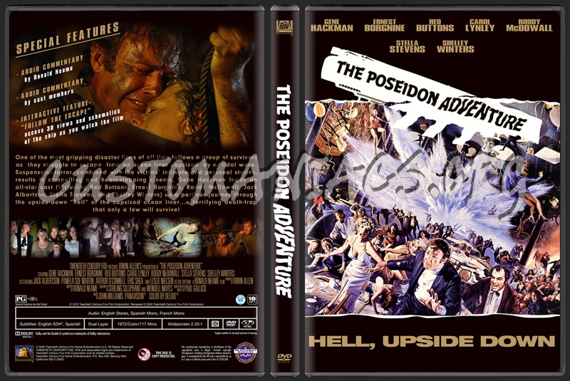 The Poseidon Adventure (1972) dvd cover