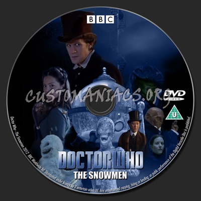 Doctor Who - New Series 7 dvd label