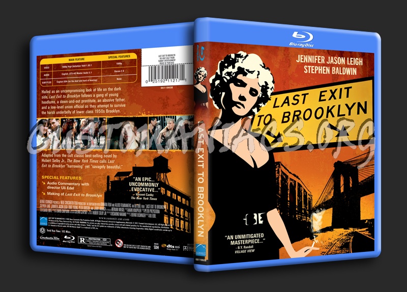 Last Exit to Brooklyn blu-ray cover