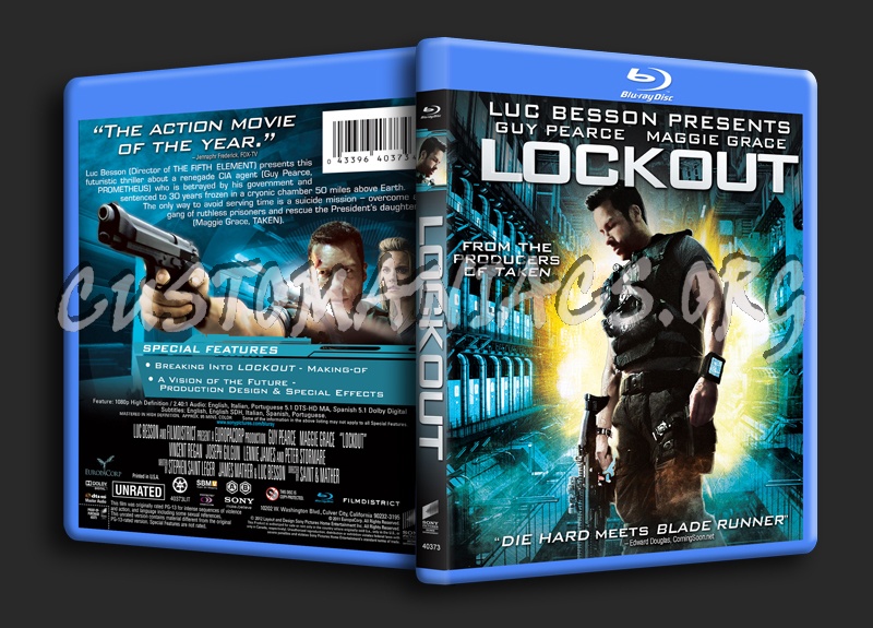 Lockout blu-ray cover