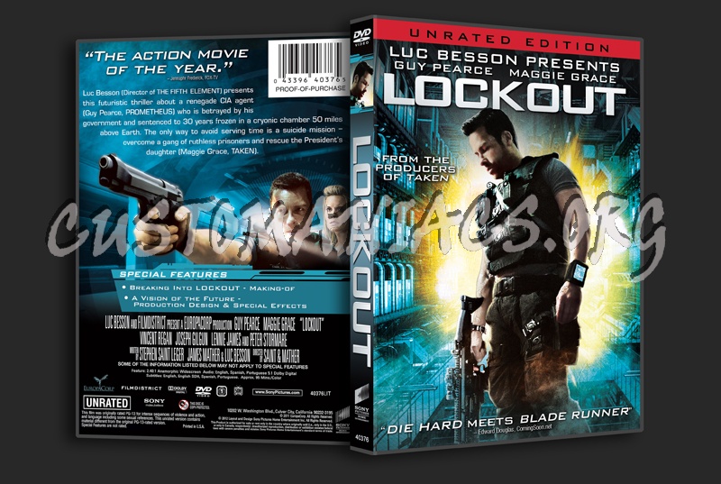 Lockout dvd cover