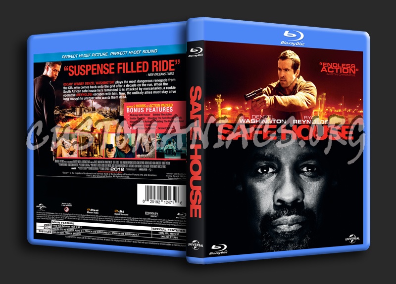 Safe House blu-ray cover