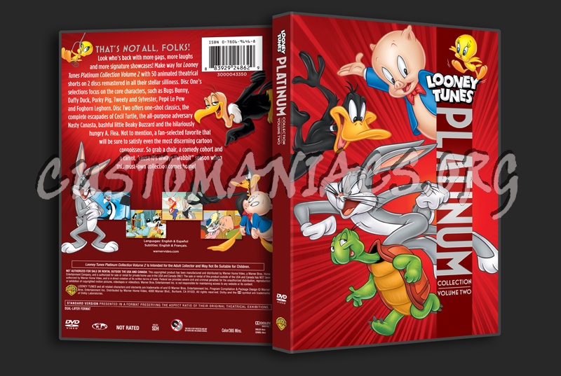 Looney Tunes Platinum Collection Volume 2 dvd cover