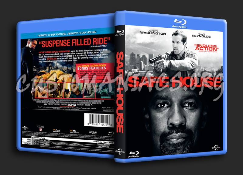 Safe House blu-ray cover