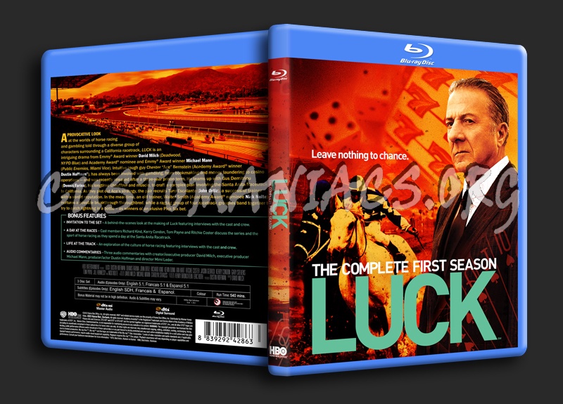 Luck Season 1 blu-ray cover