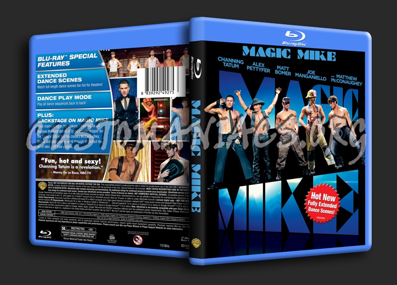 Magic Mike blu-ray cover