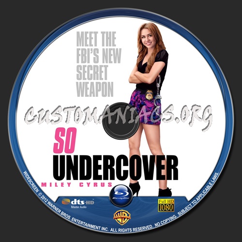 So Undercover blu-ray label