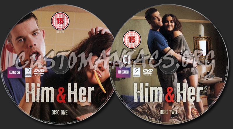 Him & Her Series 1 dvd label