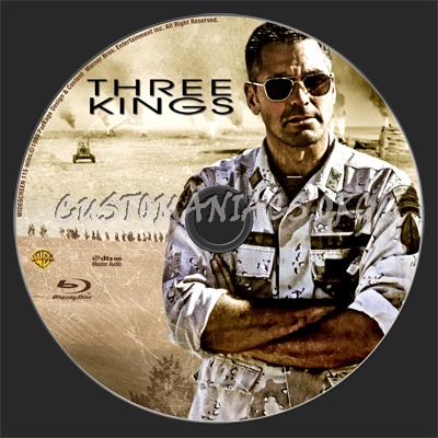 Three Kings blu-ray label