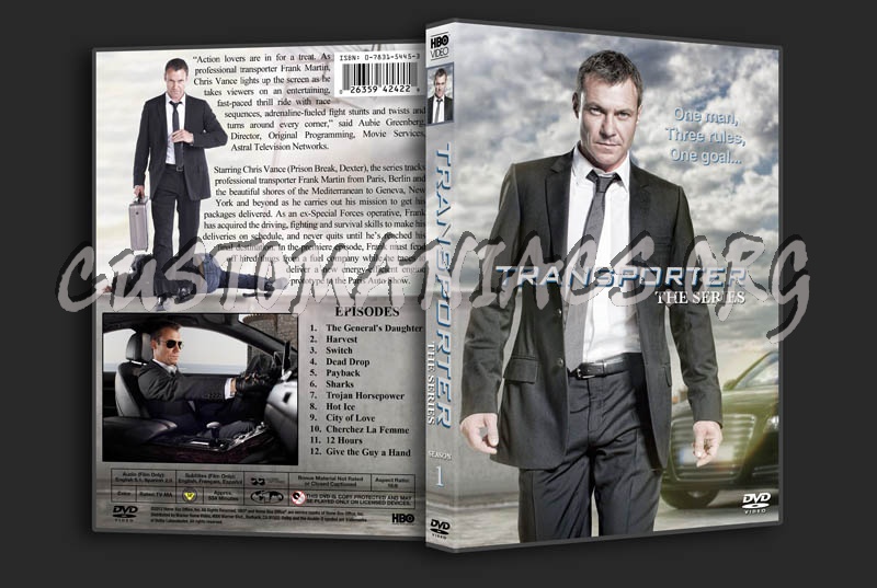 Transporter: The Series dvd cover