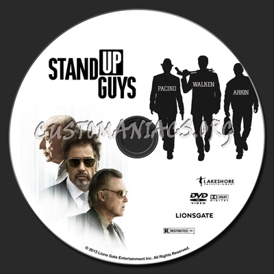 Stand Up Guys dvd label