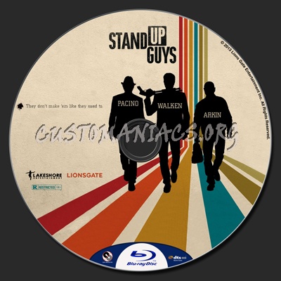 Stand Up Guys blu-ray label