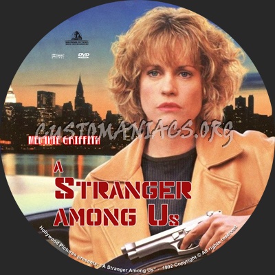 A Stanger Among Us dvd label