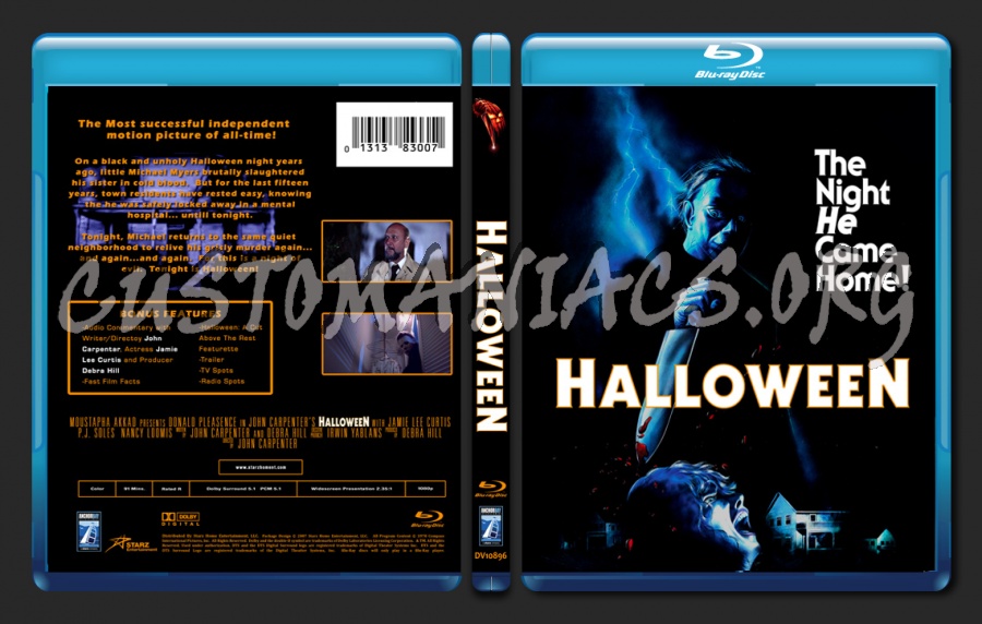 Halloween blu-ray cover