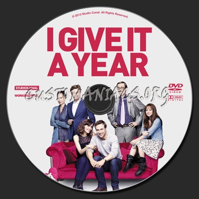 I Give It A Year dvd label