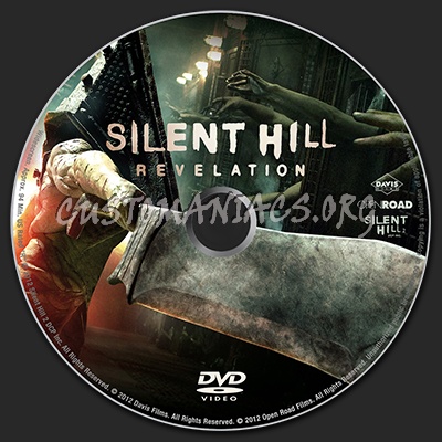 Silent Hill: Revelation dvd label