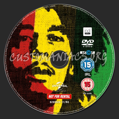 Marley dvd label