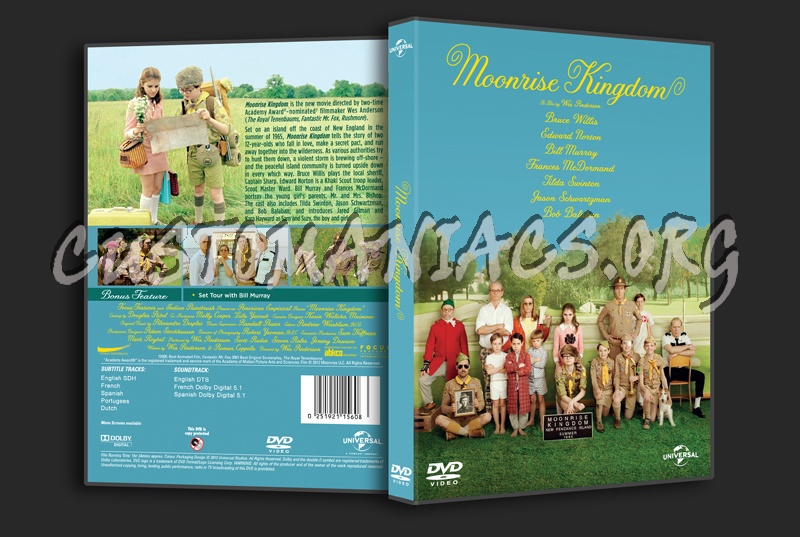 Moonrise Kingdom dvd cover