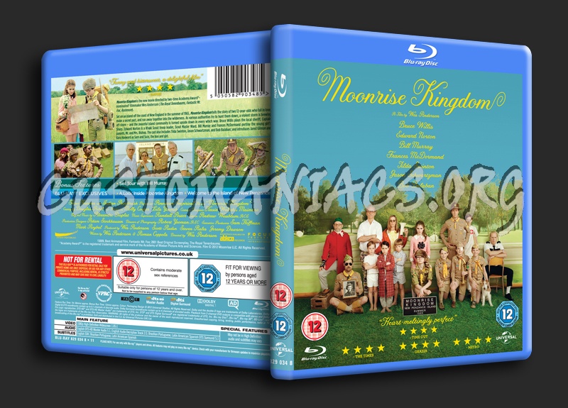 Moonrise Kingdom blu-ray cover