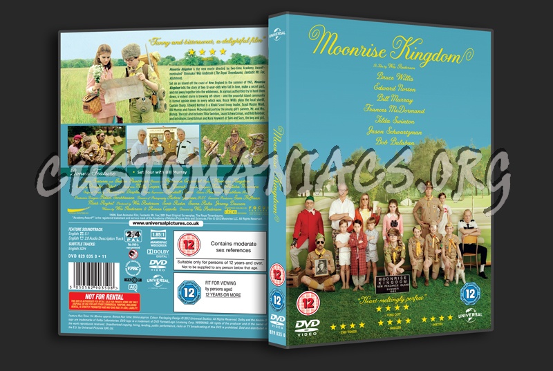 Moonrise Kingdom dvd cover