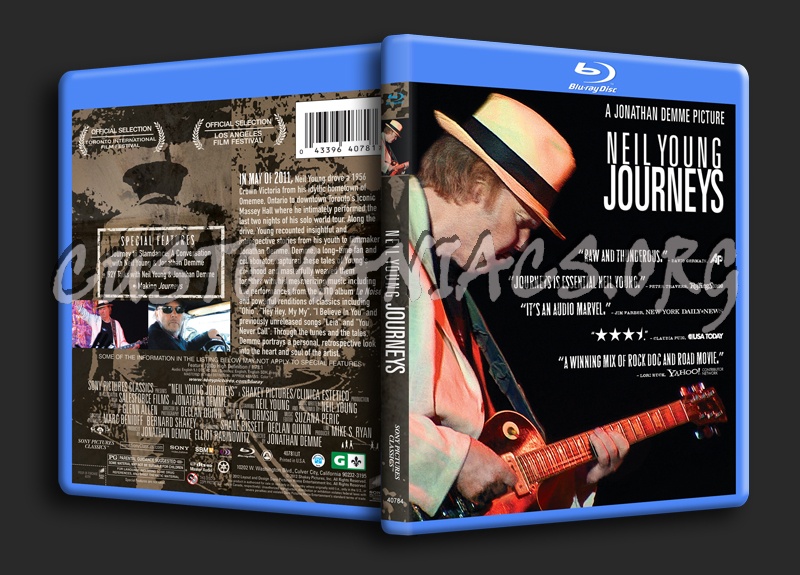 Neil Young Journeys blu-ray cover