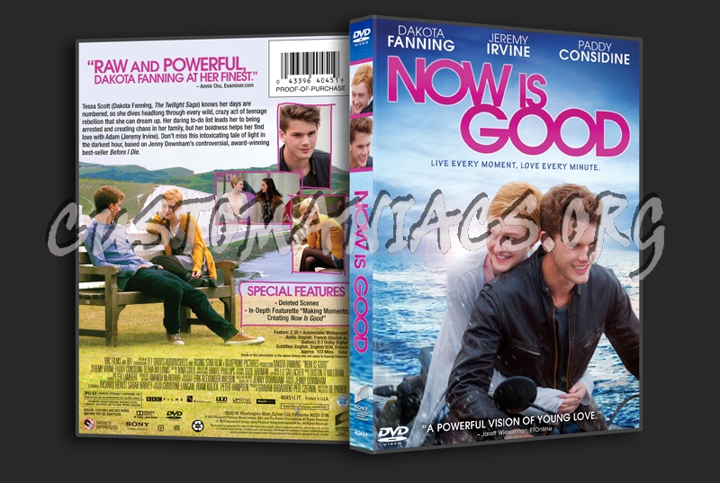 Now is Good dvd cover