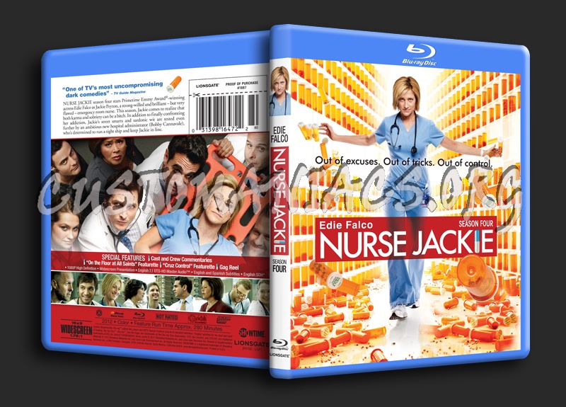 Nurse Jackie Season 4 blu-ray cover