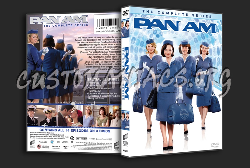 Pan Am The Complete Series dvd cover
