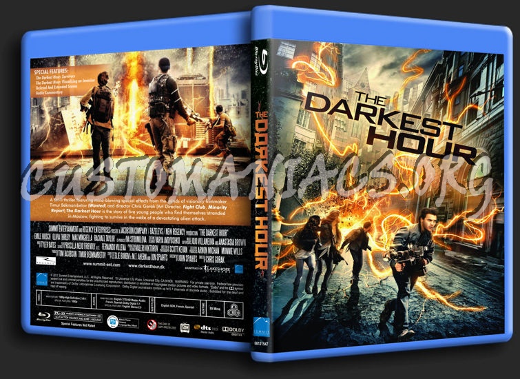 The Darkest Hour blu-ray cover
