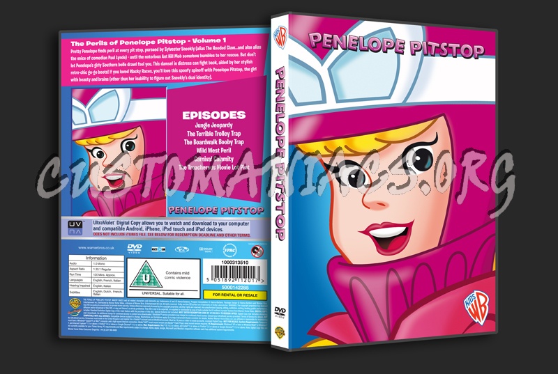 Penelope Pitstop dvd cover