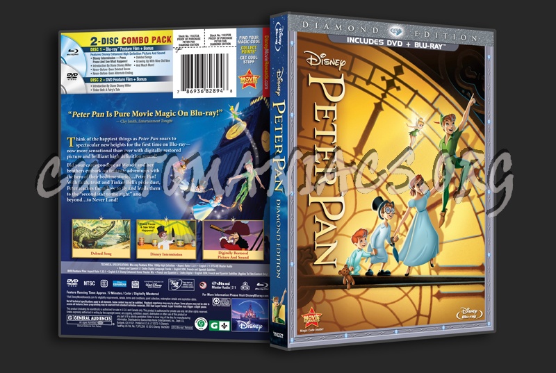 Peter Pan dvd cover