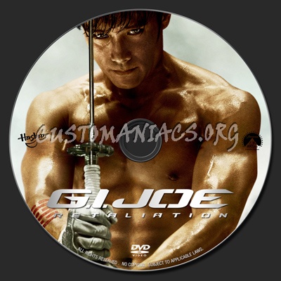 G.I. Joe : Retaliation (2013) dvd label