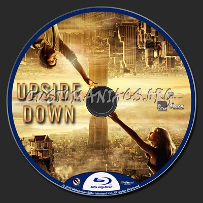 Upside Down blu-ray label