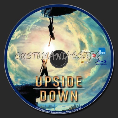 Upside Down blu-ray label