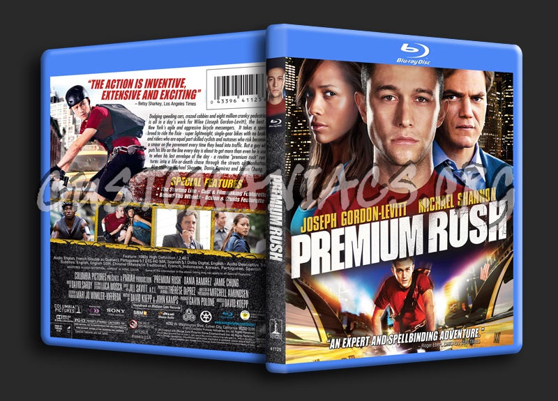 Premium Rush blu-ray cover