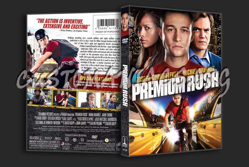 Premium Rush dvd cover