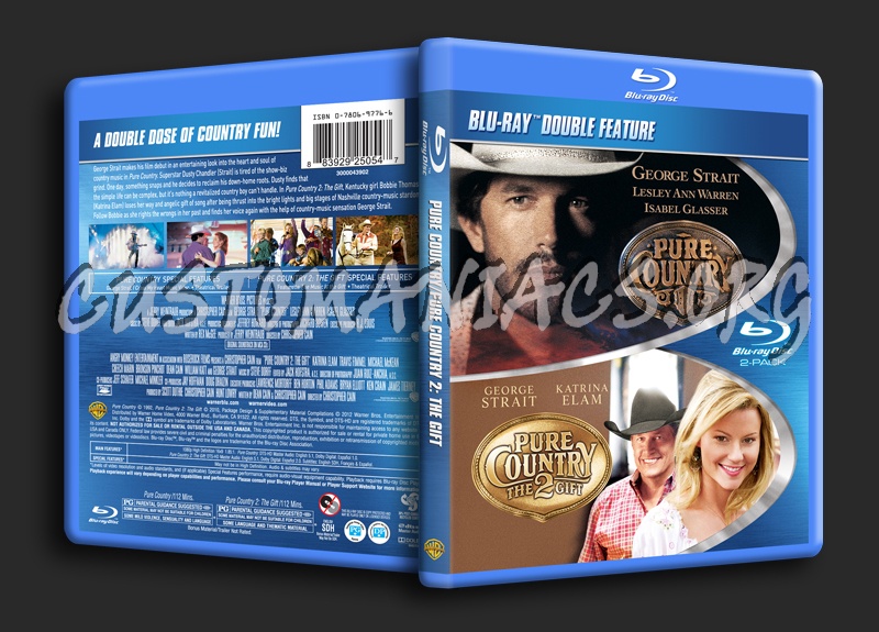 Pure Country / Pure Country 2 blu-ray cover
