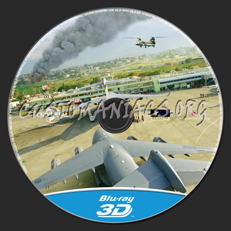 Rescue 3D blu-ray label