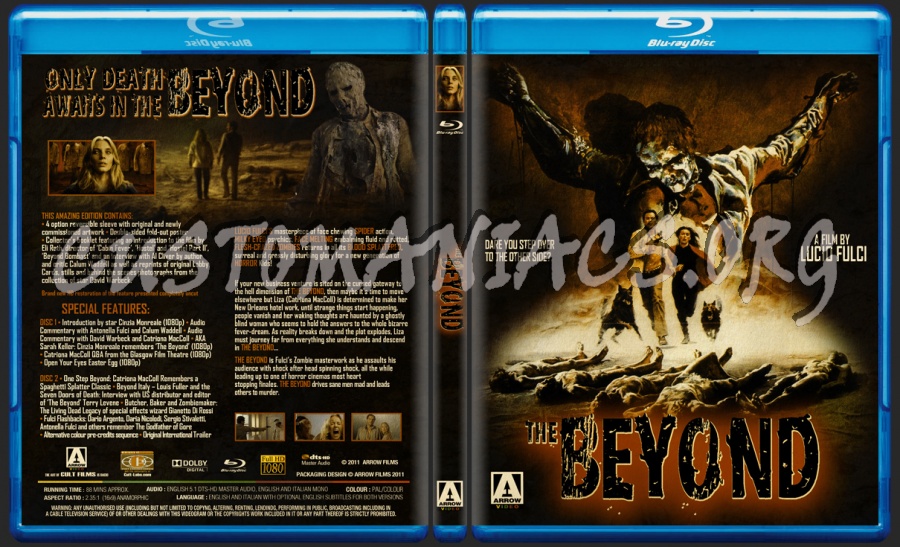 The Beyond blu-ray cover