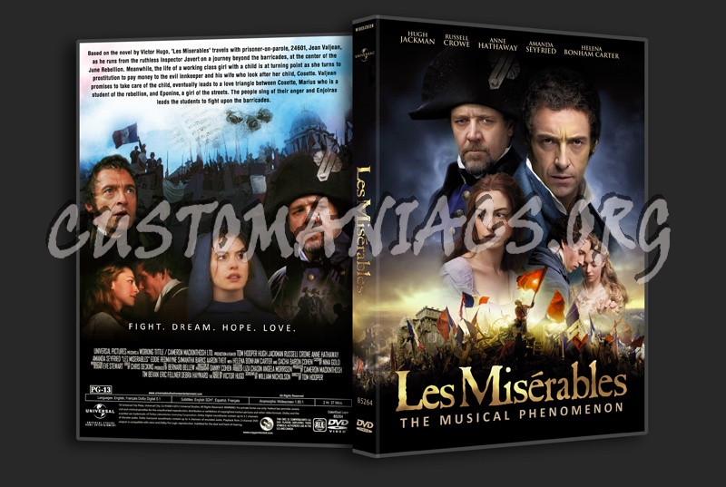 Les Misrables dvd cover