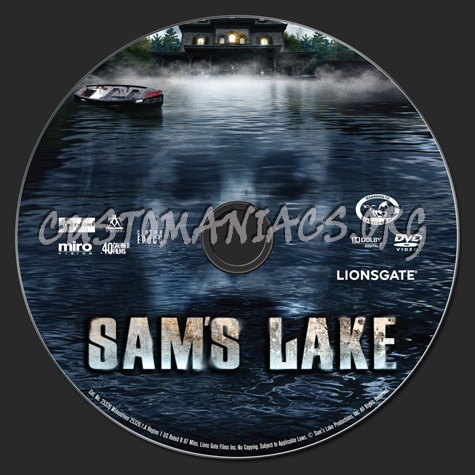 Sam's Lake dvd label