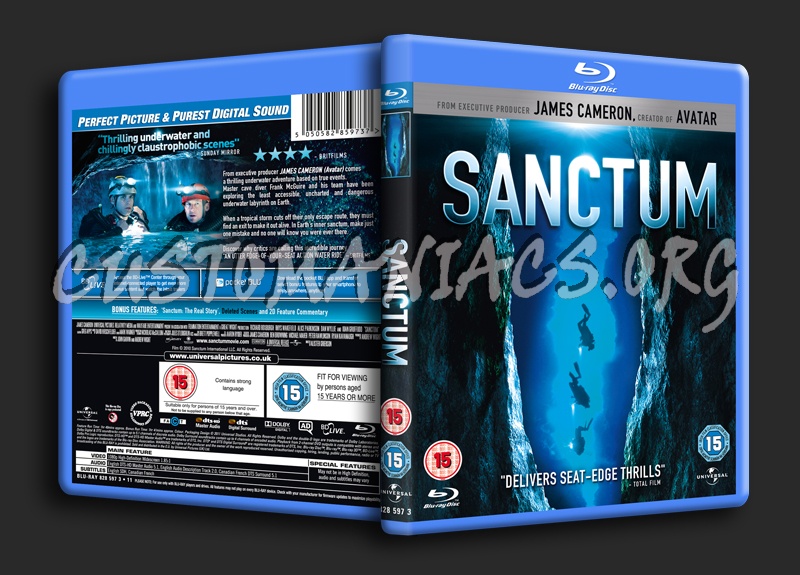 Sanctum blu-ray cover