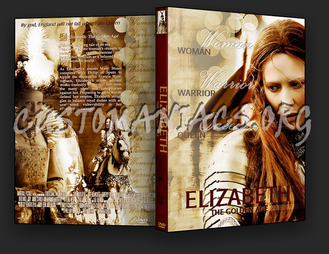 Elizabeth The Golden Age dvd cover