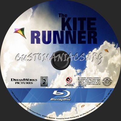 The Kite Runner blu-ray label