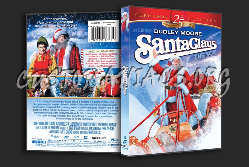 Santa Claus the Movie dvd cover