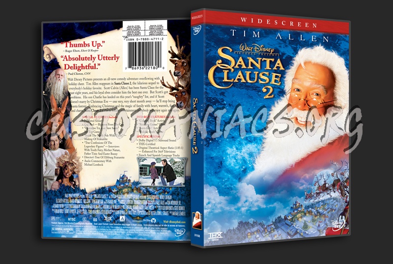 Santa Clause 2 dvd cover