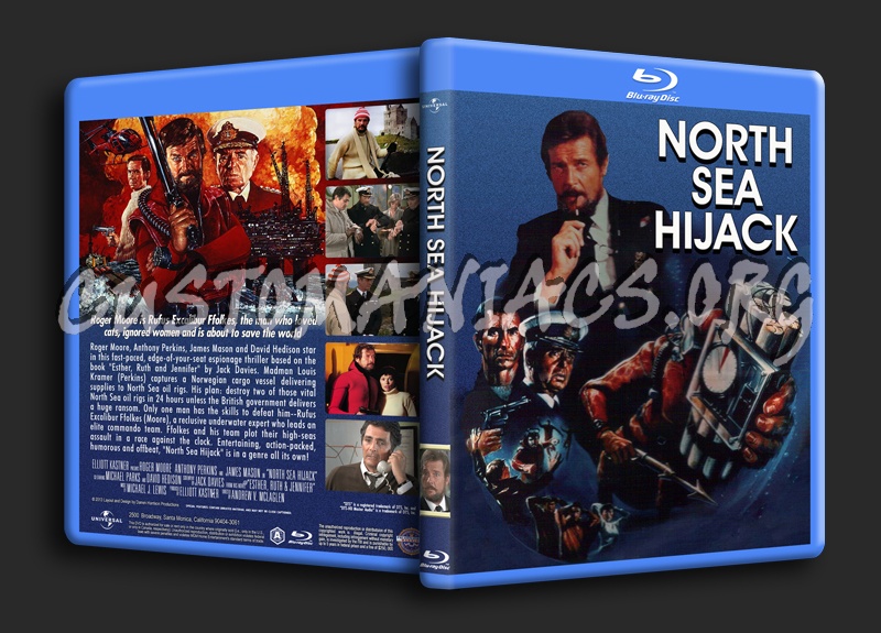 North Sea Hijack aka Ffolkes blu-ray cover