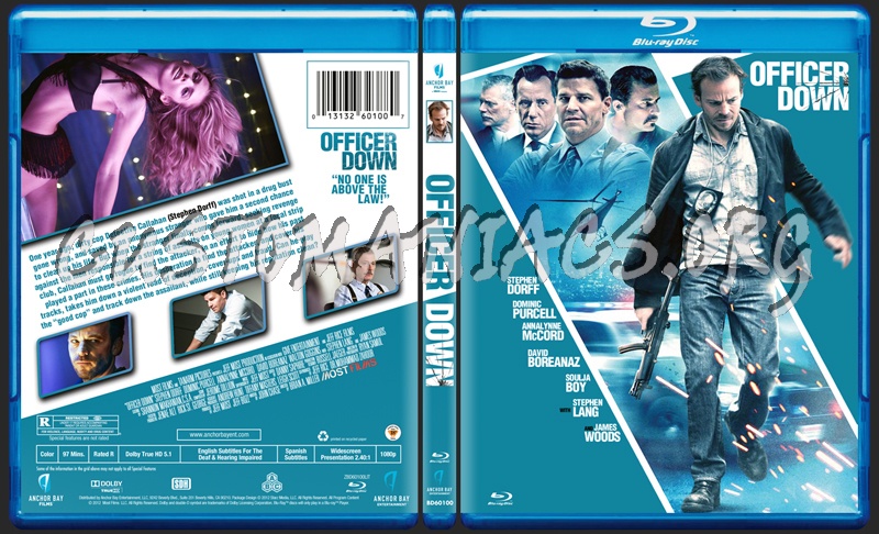 Officer Down blu-ray cover