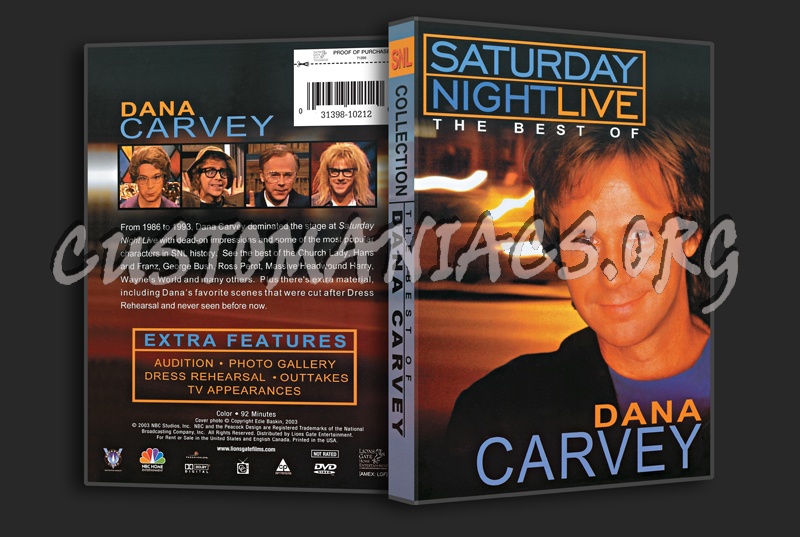 Saturday Night Live: The Best of Dana Carvey dvd cover